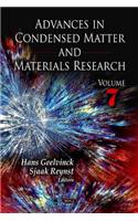 Advances in Condensed Matter & Materials Research