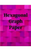 Hexagonal Graph Paper: Hexagonal Graph Paper Notebook: Large Hexagons Light Grey Grid 1 Inch (2.54 cm) Diameter .5 Inch (1.27 cm) Per Side 120 Pages: Hex Grid Paper A4 Siz