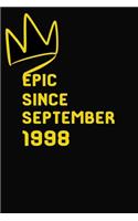 Epic Since September 1998