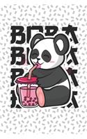 Kawaii Bubble Tea Panda Boba