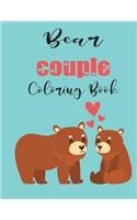 Bear Couple Coloring Book
