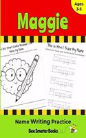 Maggie Name Writing Practice