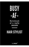 Notebook for Hair Stylists / Hair Stylist