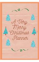 A Very Merry Christmas Planner
