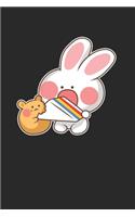 Kawaii Bunny Notebook - Anime Lover Journal Planner