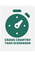 Cross Country Team Scorebook