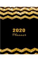 2020 Planner: 8"x10" Daily and Weekly Agenda Planner and Organizer V3