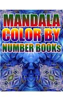 Mandala Color by Number Books: Kids and Adults