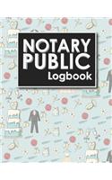 Notary Public Logbook: Notarized Paper, Notary Public Forms, Notary Log, Notary Record Template, Cute Wedding Cover