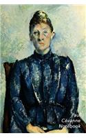 Cezanne Notebook: Portrait of Madame Cezanne Journal - 100-Page Beautiful Lined Art Notebook - 6 X 9 Artsy Journal Notebook (Art Masterpieces)