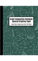 Graph Composition Notebook Squared Graphing Paper