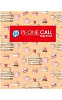 Phone Call Log Book