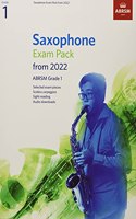 Saxophone Exam Pack from 2022, ABRSM Grade 1: Selected from the syllabus from 2022. Saxophone Part, Piano Accompaniment, Scales & Sight-Reading(ABRSM Exam Pieces)