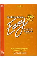 Spelling Made Easy Revised A4 Text Book Level 2