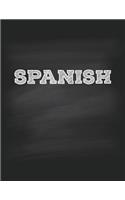Spanish Notebook