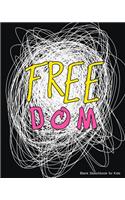 FREEDOM Blank Sketchbook for Kids