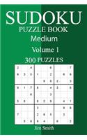 300 Medium Sudoku Puzzle Book