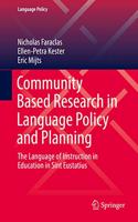 Community Based Research in Language Policy and Planning