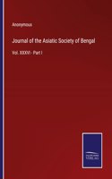 Journal of the Asiatic Society of Bengal: Vol. XXXVI - Part I
