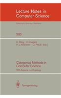 Categorical Methods in Computer Science