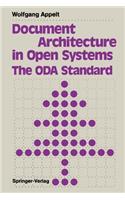 Document Architecture in Open Systems: The Oda Standard