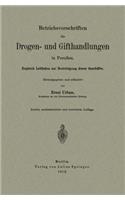Betriebsvorschriften für Drogen- und Gifthandlungen in Preußen