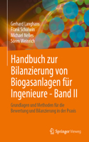 Handbuch Zur Bilanzierung Von Biogasanlagen Für Ingenieure - Band II