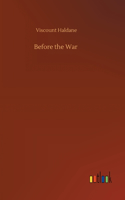 Before the War