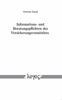 Informations- Und Beratungspflichten Des Versicherungsvermittlers