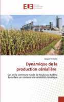 Dynamique de la production céréalière