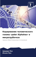 Кодирование человеческого генома pater Alphahas в ми&#1082