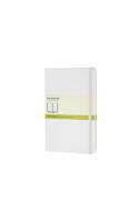 Moleskine White Large Plain Notebook Hard: (Moleskine Classic)
