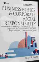 Business Ethics and Corporate Social Responsibility