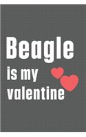 Beagle is my valentine: For Beagle Dog Fans