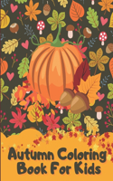 Autumn Coloring Book For Kids