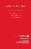 TEXT ONLY Mirror Bible HARDBACK JUNE 2024 Edition