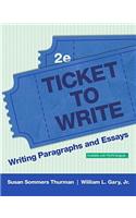 Ticket to Write: Writing Skills for Success