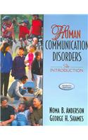 Human Communication Disorders