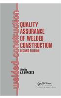 Quality Assurance of Welded Construction