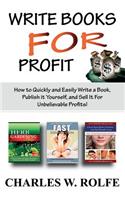Write Books For Profit
