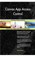 Canvas App Access Control Standard Requirements