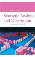 Syntactic Analysis and Description