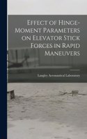 Effect of Hinge-moment Parameters on Elevator Stick Forces in Rapid Maneuvers