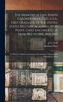 Memoirs of Gen. Joseph Gardner Swift, LL.D., U.S.A., First Graduate of the United States Military Academy, West Point, Chief Engineer U.S.A. From 1812-to 1818, 1800-1865