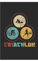 Triathlon: Triathlon Notebook, Dotted Bullet (6" x 9" - 120 pages) Sports and Recreations Themed Notebook for Daily Journal, Diary, and Gift