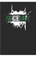 Nigeria: Dotted Bullet Notebook (6 X 9 - 120 Pages) Nigeria Themed Notebook for Gift / Daily Activity Journals / Diary