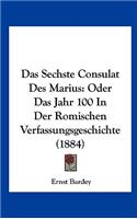 Sechste Consulat Des Marius