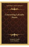 Concerning Lafcadio Hearn