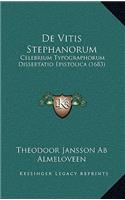 De Vitis Stephanorum