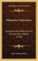 Memoires Litteraires